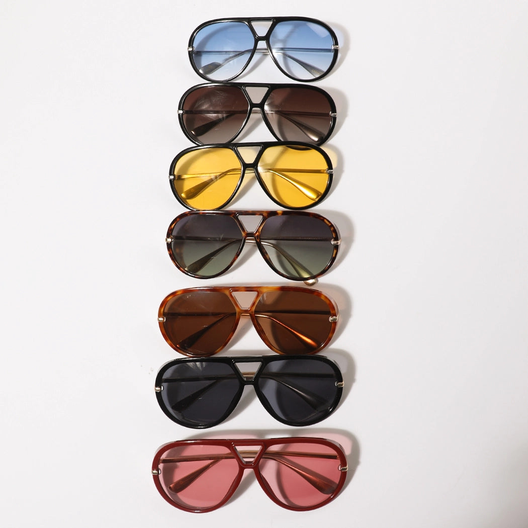 Retro Aviator Sunglasses